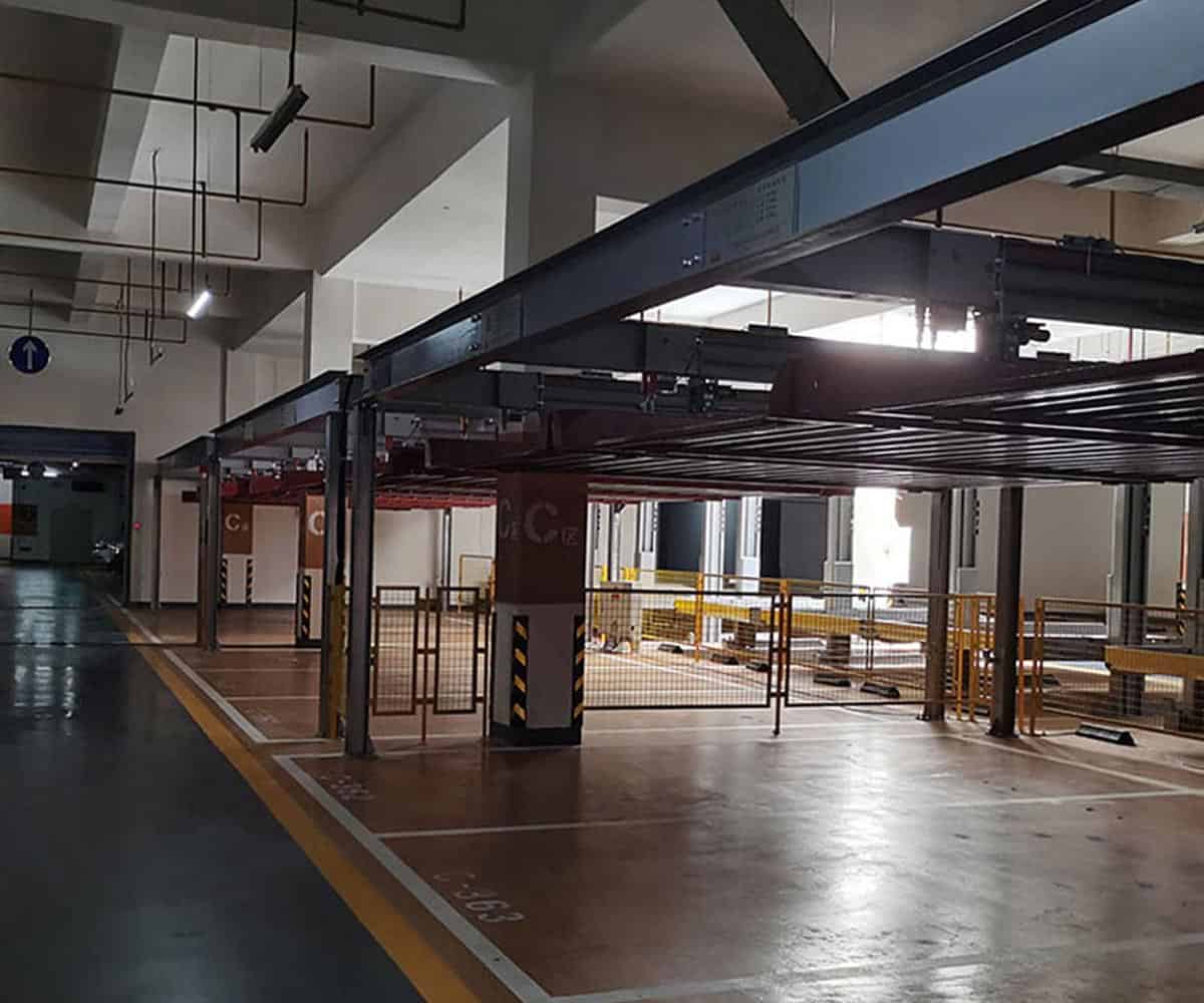 兩層PSH型立體停車(chē)場(chǎng)維保