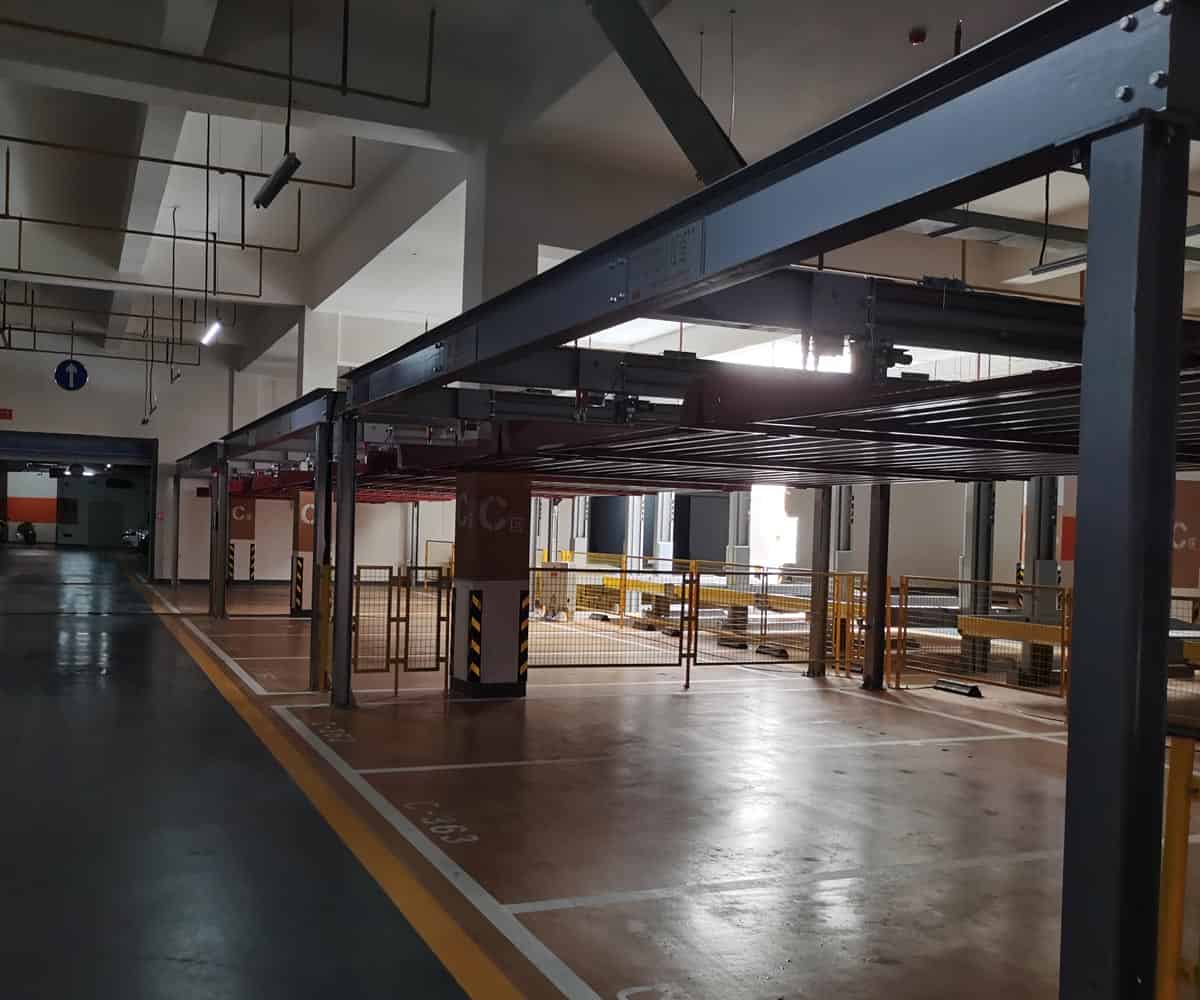 地下室升降式立體停車(chē)庫(kù)