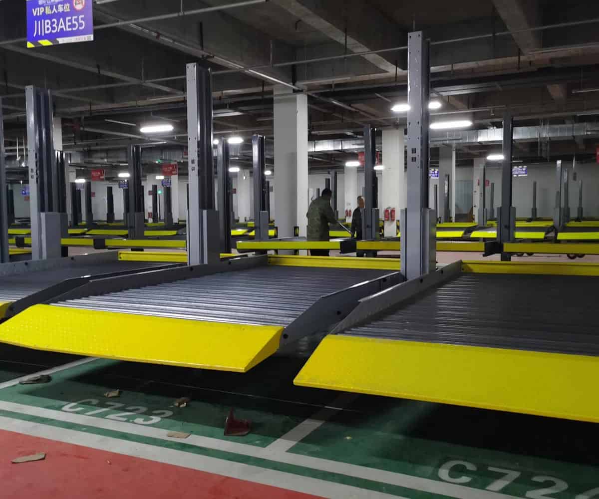 勐?？h定時保護和保護立體車庫很重要